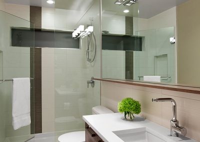 modern bathroom glass shower metro vancouver custom home